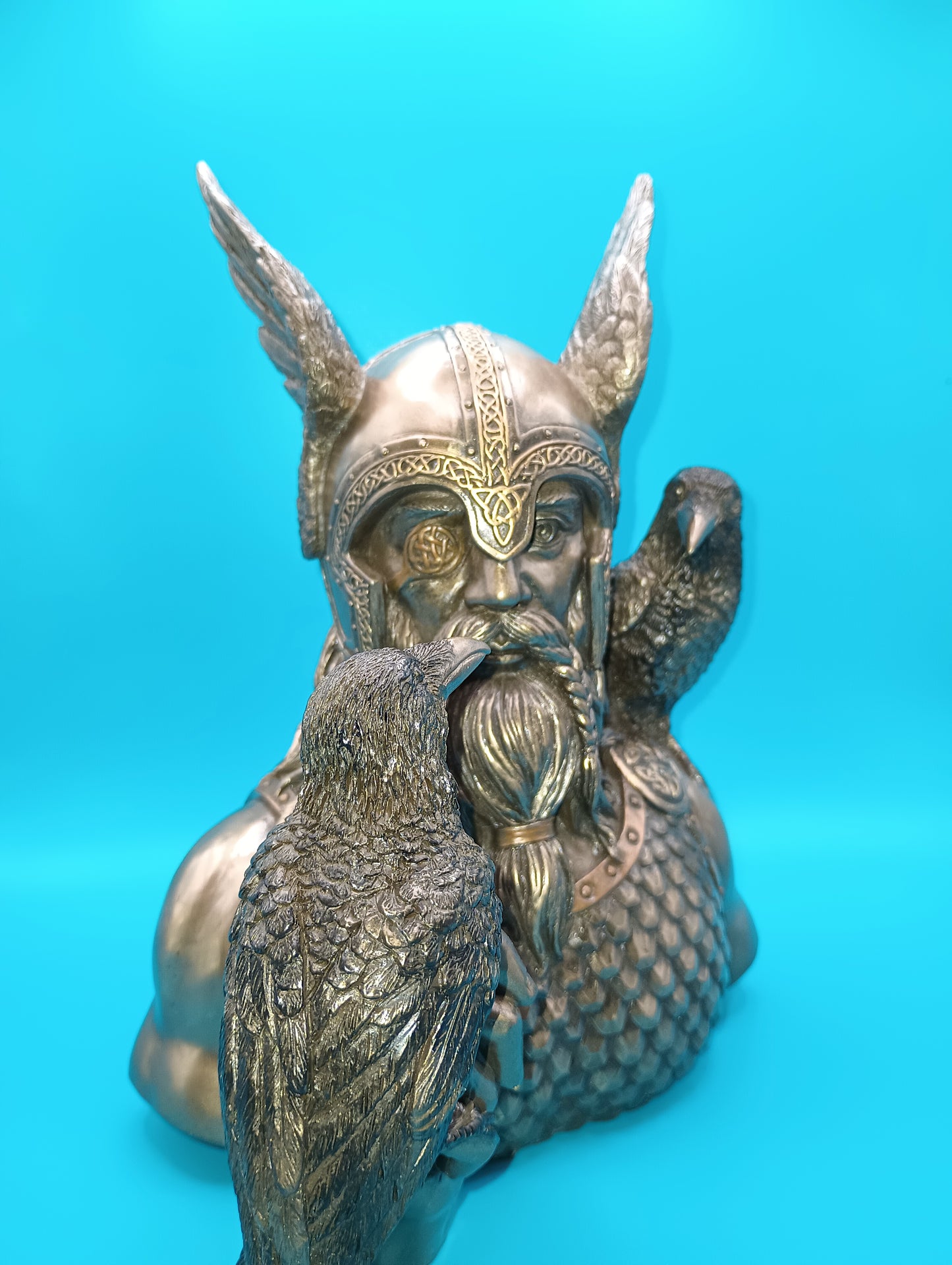 Odin & Ravens Bust