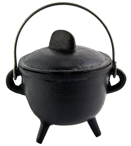 Cast Iron Cauldron with Lid