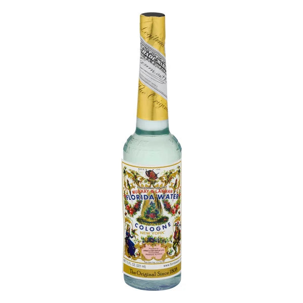 The Ornately Decorated Murray and Lanman Florida Water Cologne will cleanse your space and leave it smelling clean!