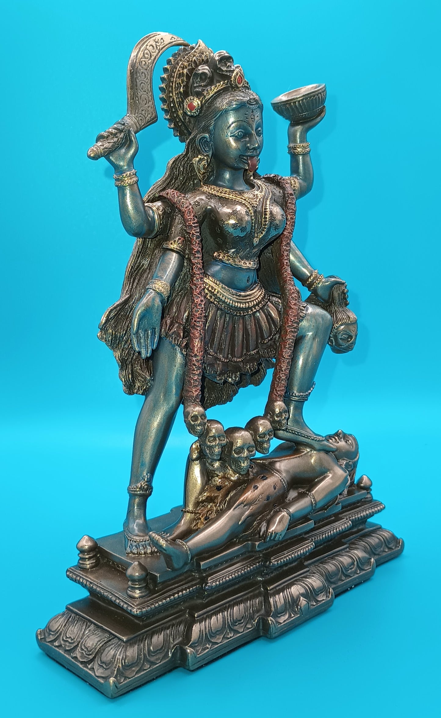 Kali Stepping on Shiva's Chest