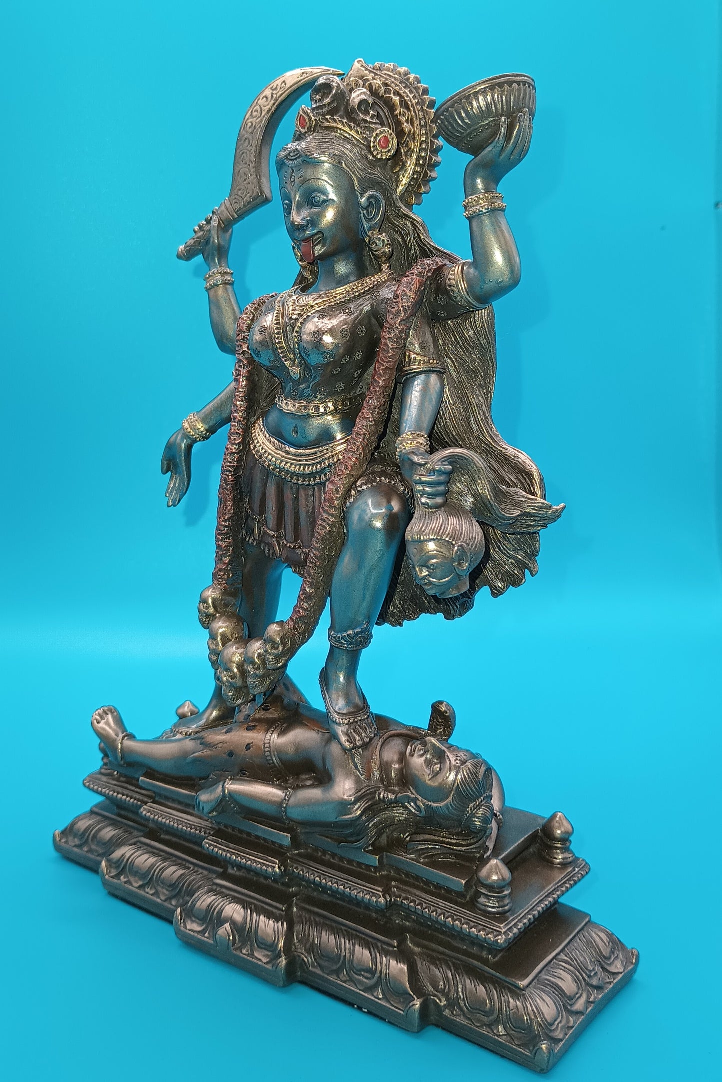 Kali Stepping on Shiva's Chest