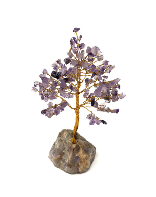 Amethyst Gem Tree 7"