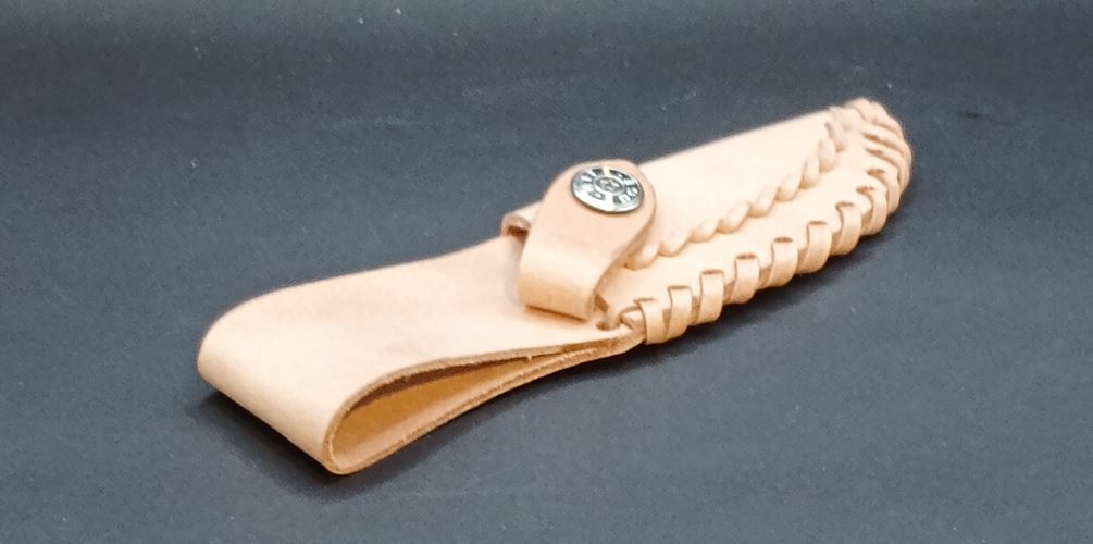 Stag Damascus Athame