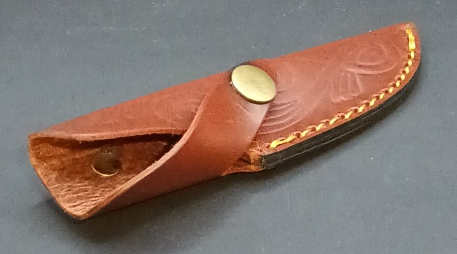 Stag Damascus Athame