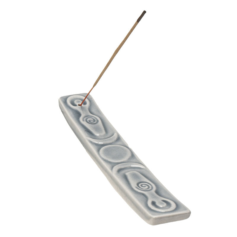Triple Moon & Spiral Goddess Incense Burner