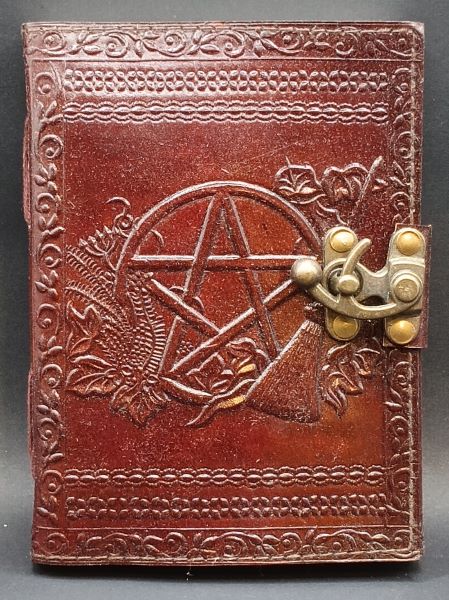 Pentagram Leatherbound Journal