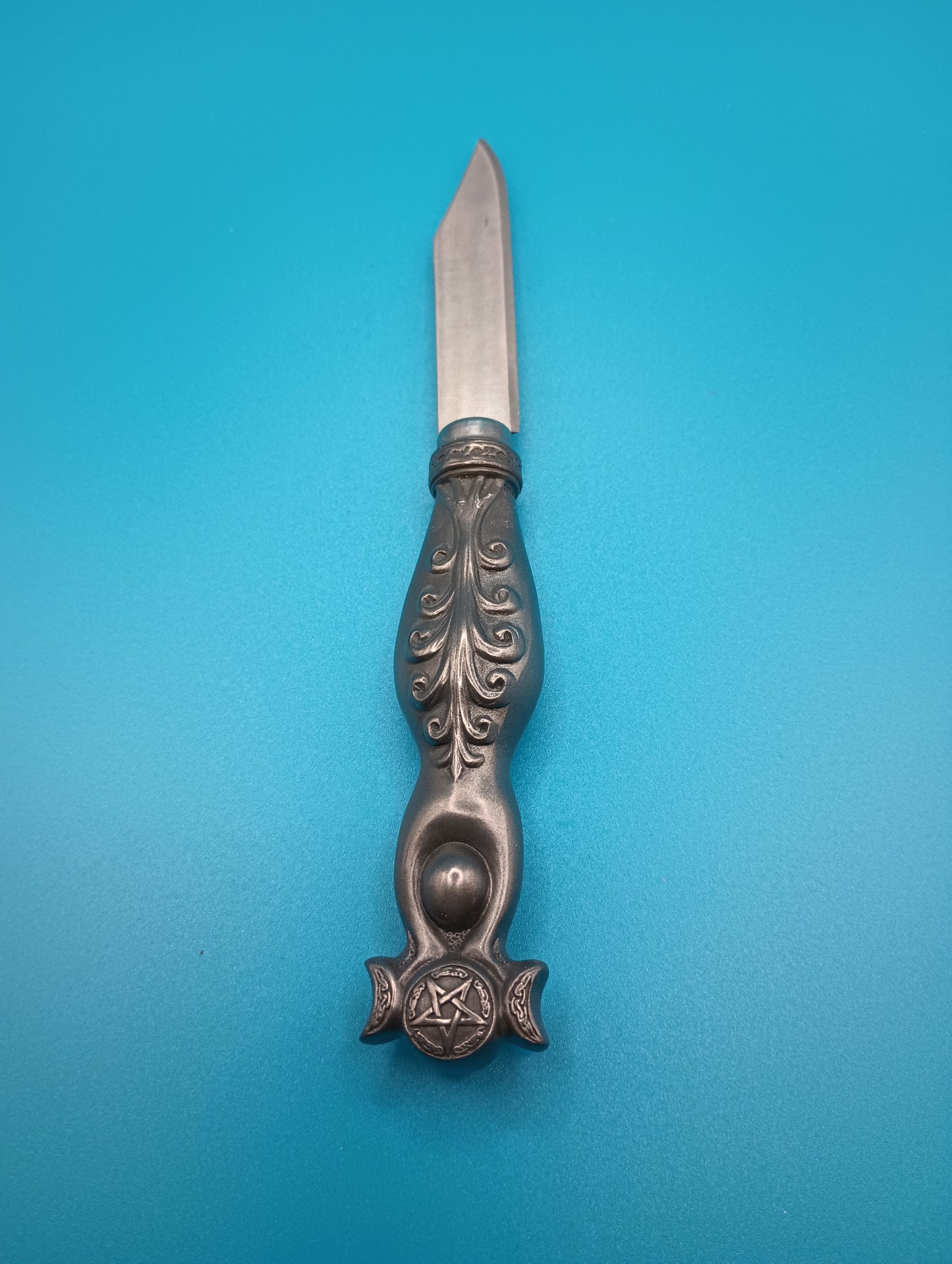 Triple Moon Goddess Athame / Apothecary Tool