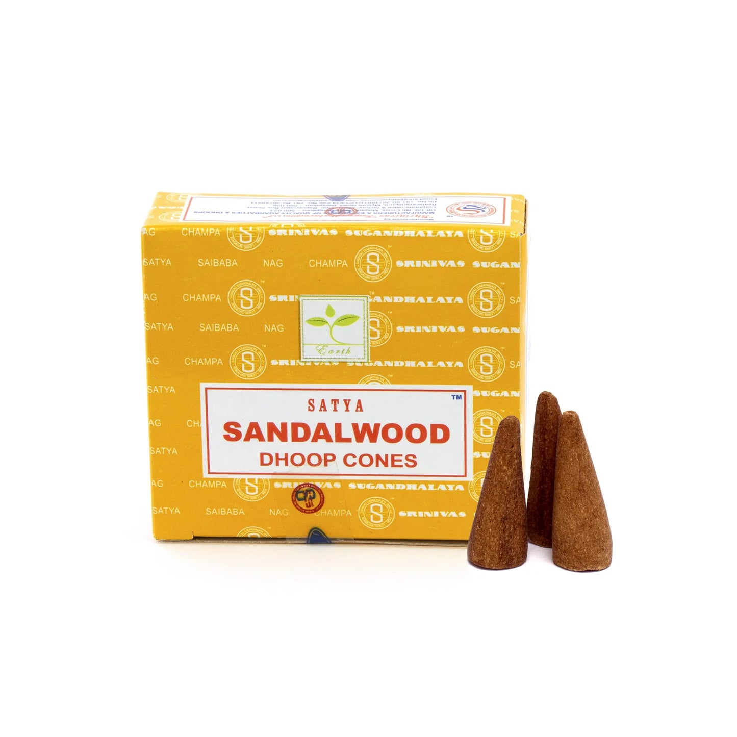 Satya Sandalwood Dhoop Cone Incense