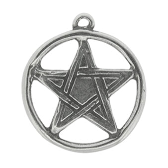 Pewter Pentacle pendant