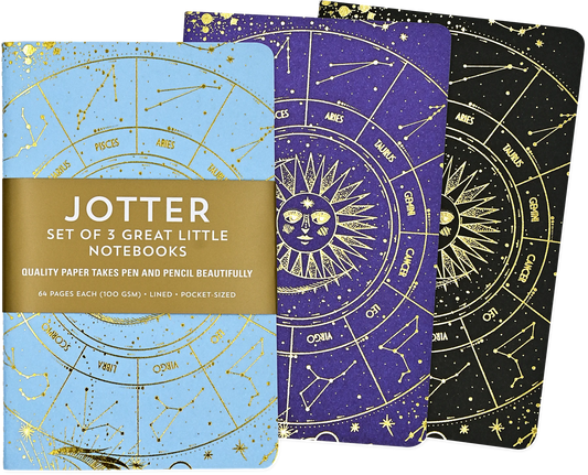 Jotter set of 3 Notebooks: Celestial