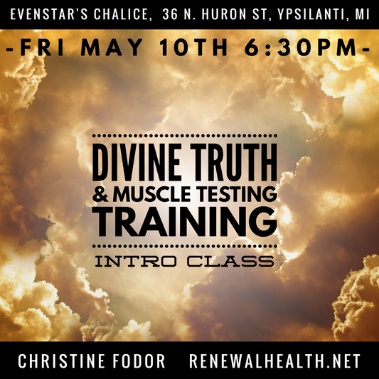 Divine Truth & Muscle Testing Training with Christine Fodor (Copy)