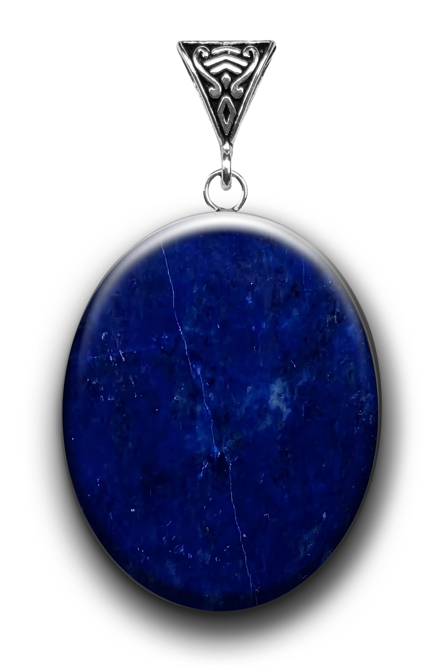 Ankh on Lapis Pendant