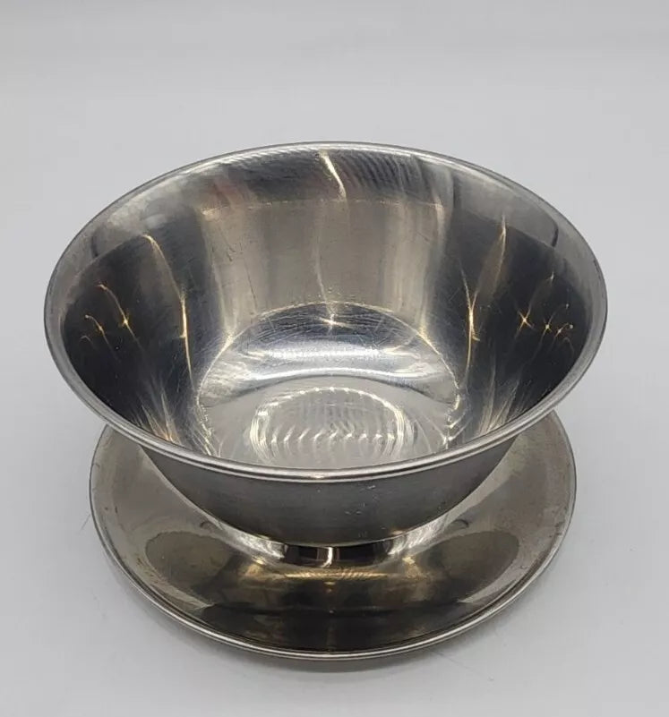 Multi-function ritual bowl with attached plate