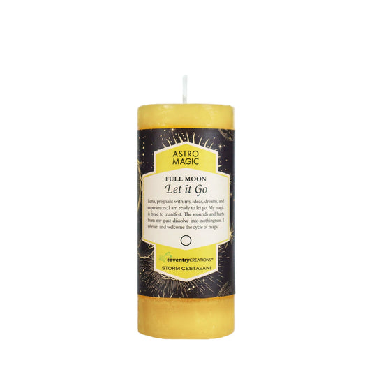 Let it Go - Astro Magic - Full Moon Candle