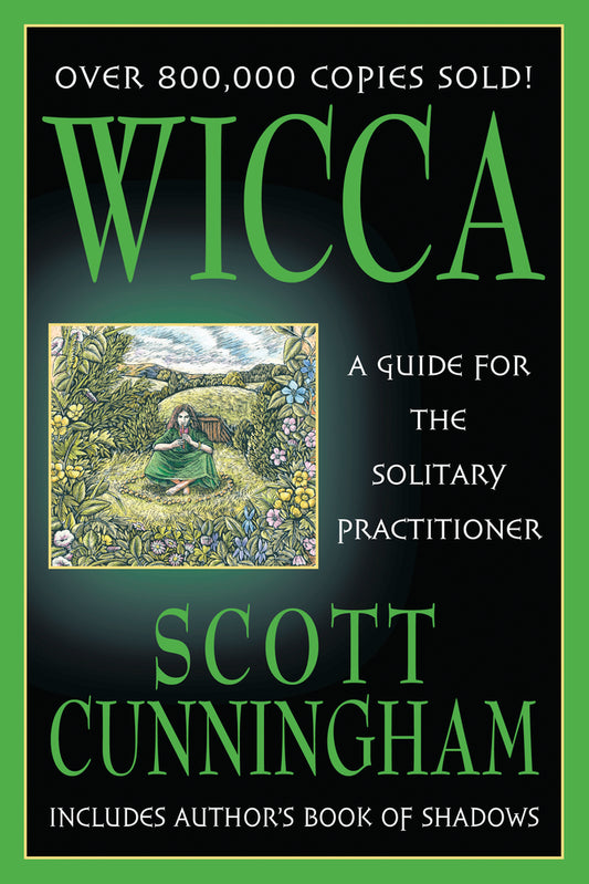 Cover for Wicca by Scott Cunningham; Picture of Solitary on cover.