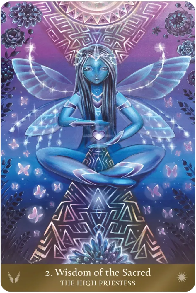Card 2 - Wisdom of the Sacred - The High Priestess