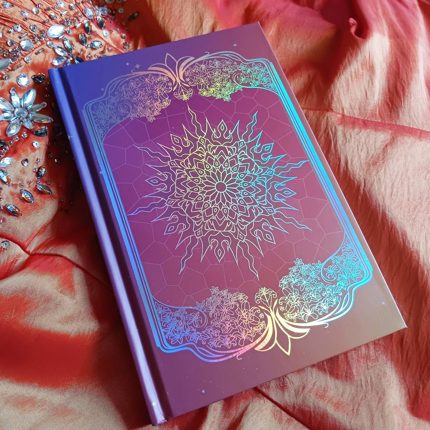 Sun and Moon Rainbow Holographic Journal