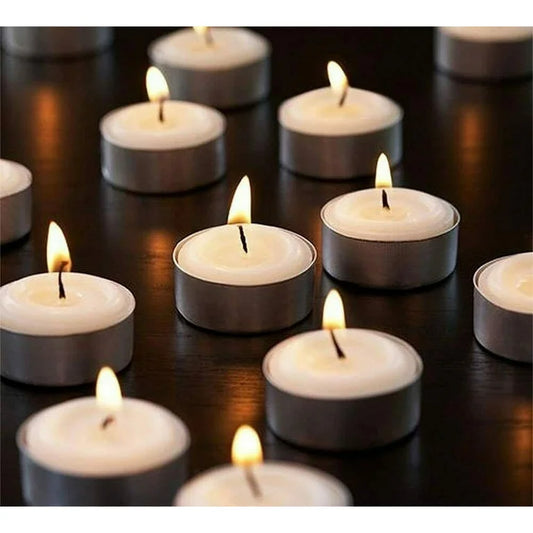 Pack of 10 tea light candles