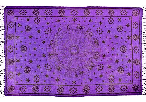 Zodiac / Celestial altar cloth or sarong