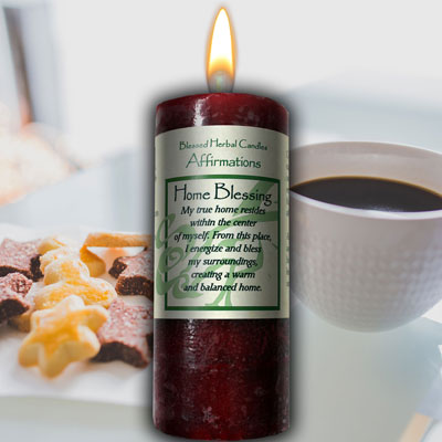 Home Blessing Affirmation Candle