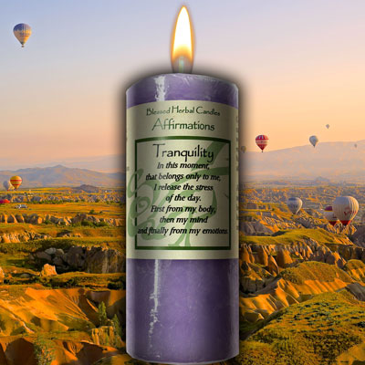 Tranquility Affirmation Candle